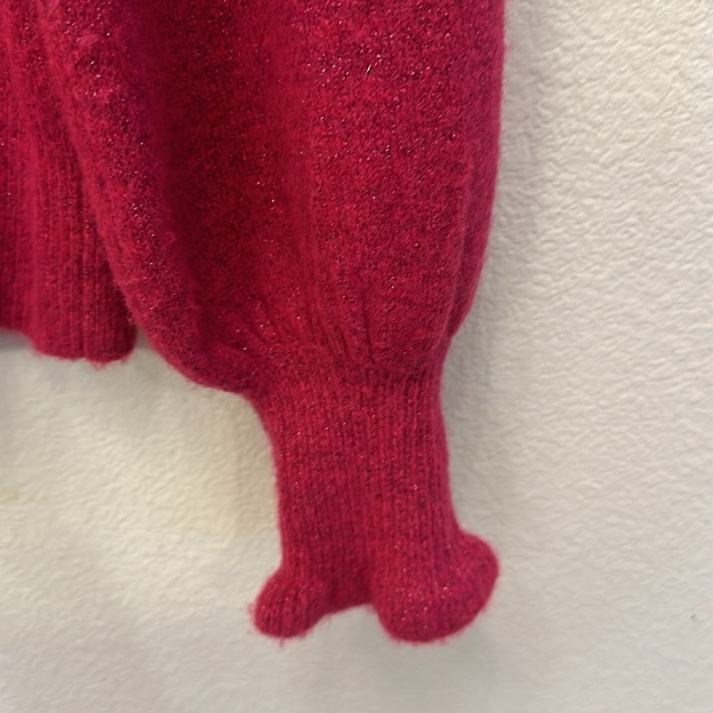 Kate Spade Pink Ruffle Sweater - Picture 5 of 10